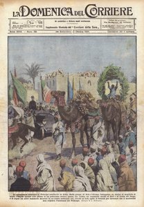 Le accoglienze trionfali al Principe ereditario in Libia