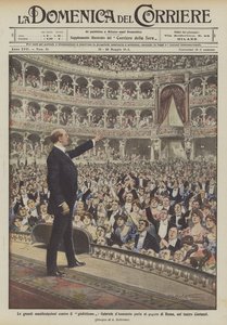 Le grandi manifestazioni contro il giolittismo, Gabriele d