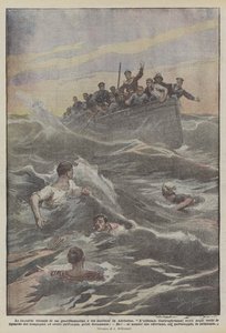 Le inaudite vicende di un guardiamarina e tre marinai in Adriatico da Achille Beltrame