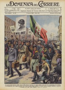 Le operazioni di leva della classe 1914 hanno suscitato in tutta Italia scene di vivo entusiasmo