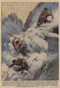 Le prodezze di una guida alpina italiana
