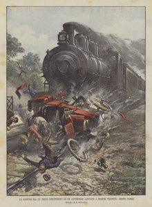 Lo scontro fra un treno direttissimo ed un