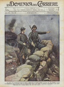 Lo spirito dei combattenti sardi da Achille Beltrame