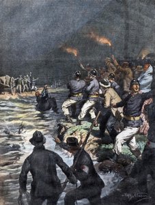 Salvataggio miracoloso di carrettieri bloccati su un