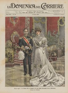 Nozze regali, il re Alfonso XIII di Spagna e la principessa Ena di Battenberg