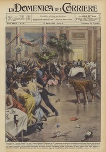 Per dare il colore locale a una festa abissina indetta in un ristorante di Cannes