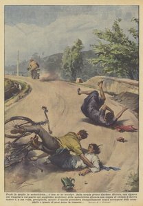 Perde la moglie in motocicletta e non se ne accorge da Achille Beltrame