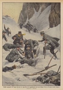 Soldato del 7° alpini trovato vivo dopo 40 ore sotto una valanga
