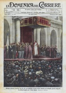 Solenne udienza concessa da Pio XI nell