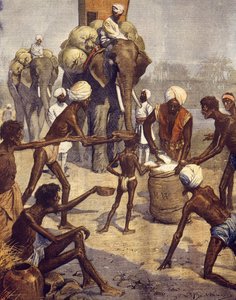 Gli orrori della fame in India, 11 marzo da Achille Beltrame
