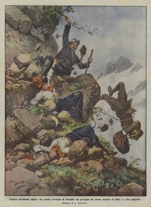 Tragica ascensione alpina, un grande avvocato di Grenoble che precipita dal monte da Achille Beltrame
