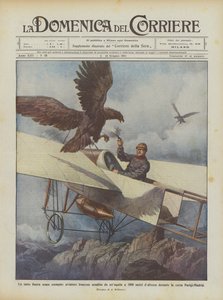 Un fatto finora senza esempio, aviatore francese assalito da un