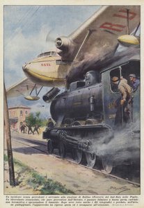 Un incidente senza precedenti è avvenuto alla stazione di Zollino (Ferrovie del Sud-Est) nelle Puglie da Achille Beltrame