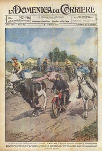 Un nuovo sport per i motociclisti da Achille Beltrame
