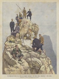 Una emozionante messa su la vetta del Torrione Magnaghi a 2050 metri (Grigna Meridionale, sopra Lecco)
