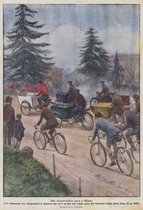 Una caratteristica gara a Milano