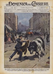 Una corrida eccezionale nella Gran Via di Madrid
