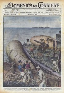 Una gigantesca impresa si sta tentando in Inghilterra, il recupero della flotta da guerra tedesca