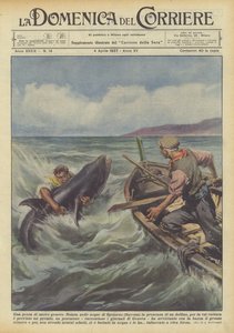 Una pesca di nuovo genere da Achille Beltrame