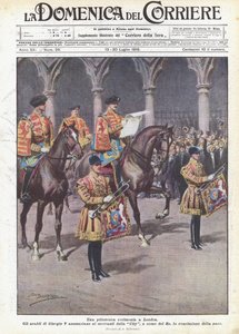 Una pittoresca cerimonia a Londra da Achille Beltrame