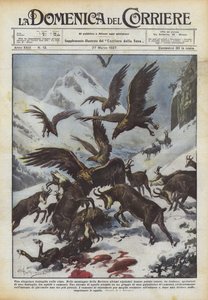 Una singolare battaglia sulle cime da Achille Beltrame