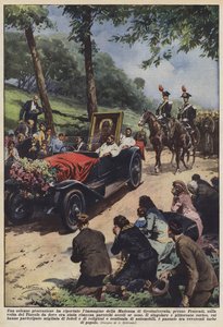 Una solenne processione ha riportato l