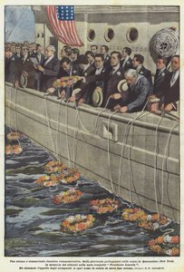 Una strana e commovente funzione commemorativa