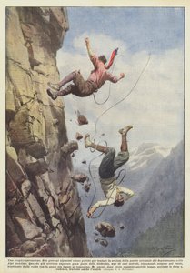 Una tragica ascensione da Achille Beltrame