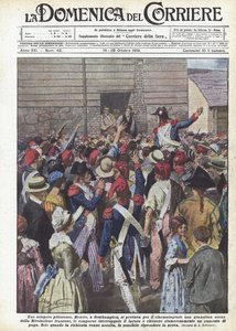 Uno sciopero pittoresco da Achille Beltrame