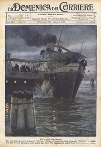 Uno scontro sulla laguna da Achille Beltrame