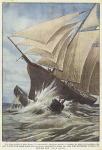 Uno strano scontro in pieno Oceano