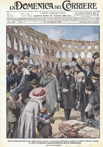 Vittorio Emanuele III a Pola