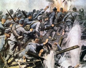 Offensiva di Vittorio Veneto: la ritirata austriaca in un