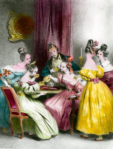 Un pomeriggio al Salon de thé sotto la Restaurazione