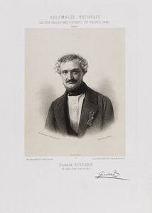 Assemblea nazionale, galleria dei rappresentanti del popolo - Sylvain Guizard (Creuse) da Achille Devéria