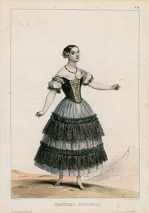 Costume spagnolo da Achille Devéria