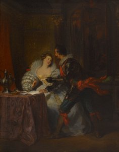 Il Duca e la Duchessa di Guisse. Dopo Enrico III e le sue corti di Alexandre Dumas da Achille Devéria