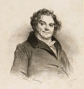 Ritratto di Eugène Vidocq (1775-1857), avventuriero e capo della polizia di sicurezza.
