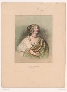 Ritratto di Madame de Montespan da Achille Devéria
