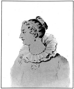 Sophie Hugo circa 1816 da Achille Devéria