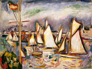 La regata ad Anversa da Achille Emile Othon Friesz