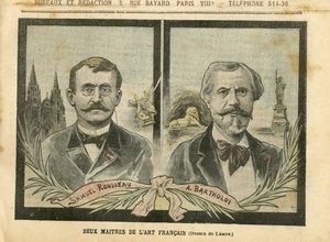 Illustrazione di Achille Lemot in Le Pelerin da Achille Lemot