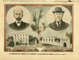 Illustrazione di Achille Lemot in Le Pelerin da Achille Lemot