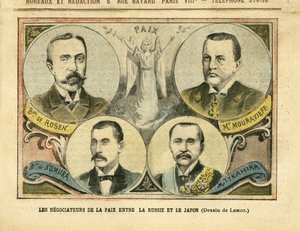 Illustrazione di Achille Lemot in Le Pelerin da Achille Lemot