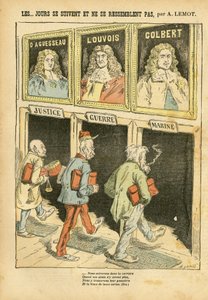 Illustrazione di Achille Lemot in Le Pelerin da Achille Lemot
