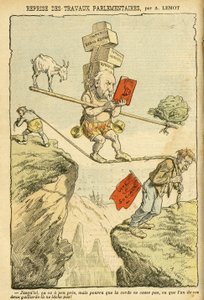 Illustrazione di Achille Lemot in Le Pelerin da Achille Lemot