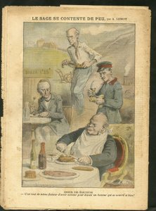 Illustrazione di Achille Lemot (1846-1909) in Le Pelerin da Achille Lemot
