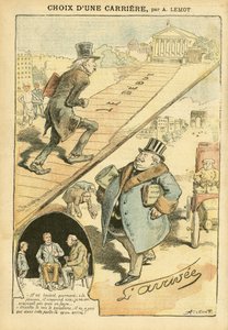 Illustrazione di Achille Lemot (1846-1909) in Le Pelerin da Achille Lemot
