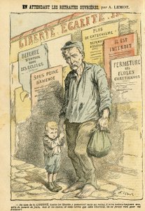 Illustrazione di Achille Lemot in Le Pelerin da Achille Lemot