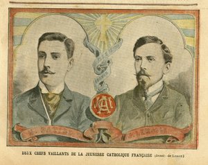 Illustrazione di Achille Lemot in Le Pelerin da Achille Lemot